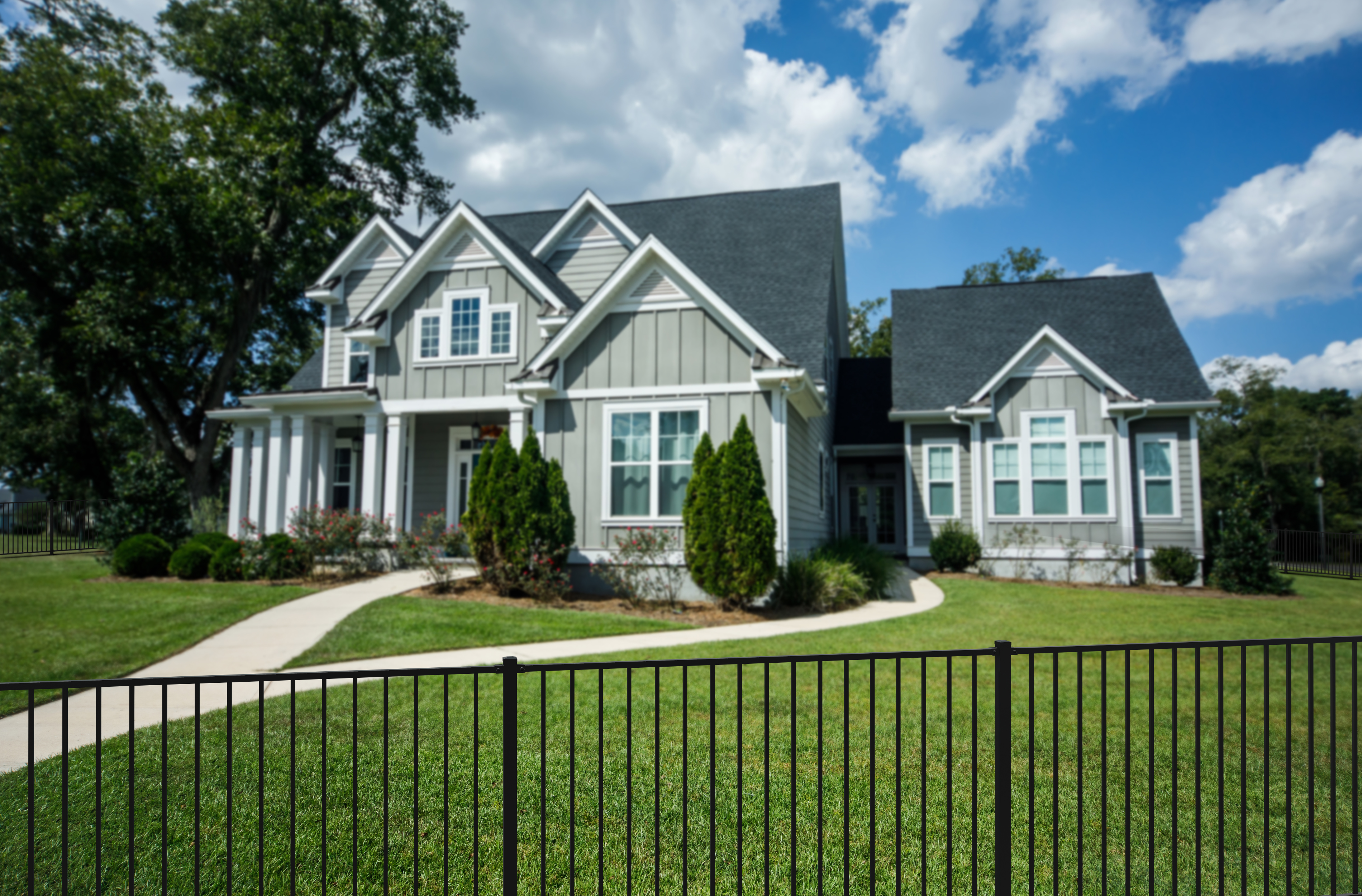 Slim Jim Aluminum Fence Panel